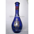 330ml blue glass beer bottle